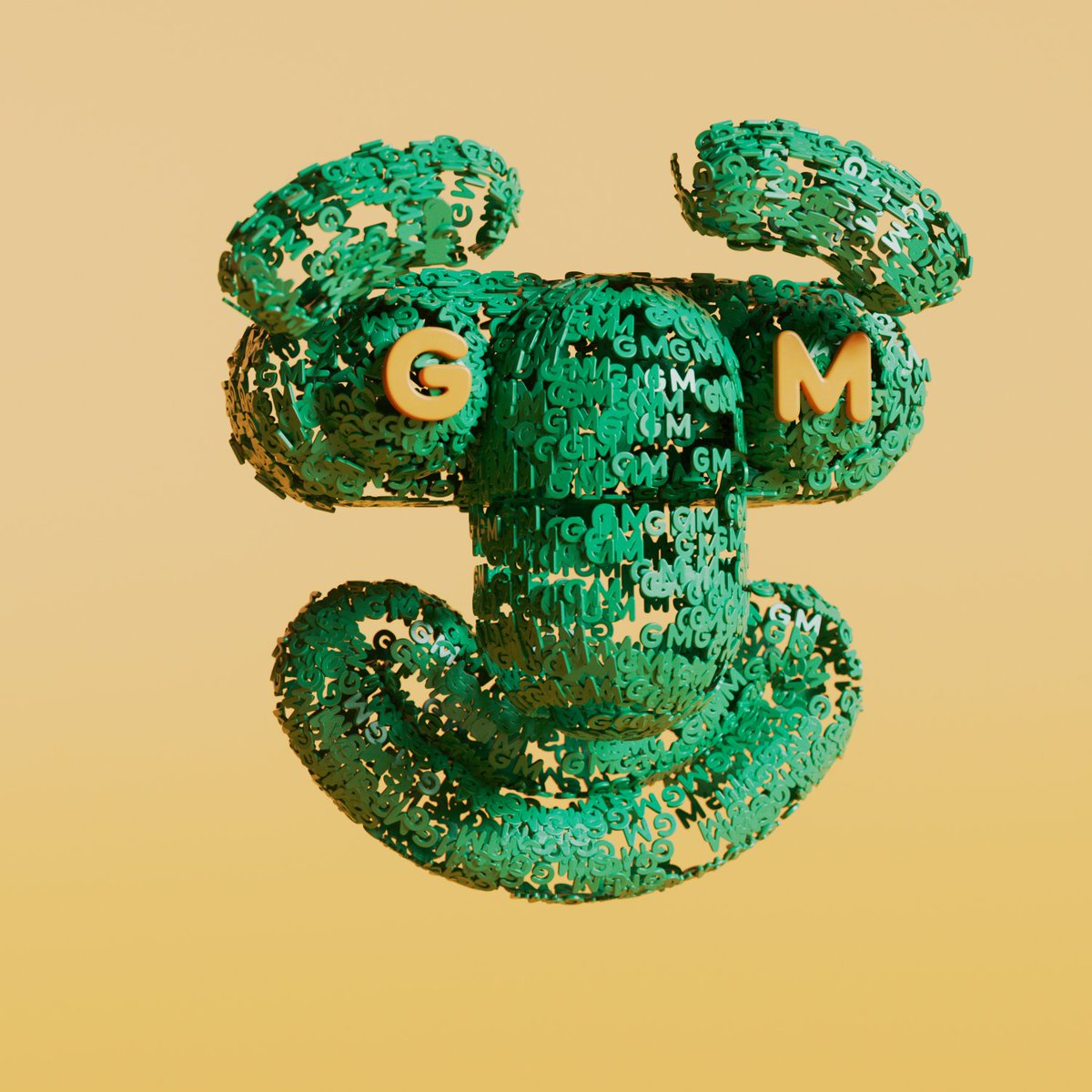 Find the hidden word! 👀

(not easy)

#nftart #NFT #3D #GM