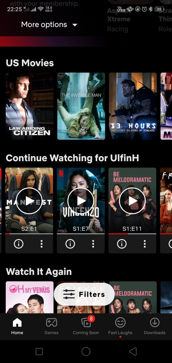 Still stay in my list "continue watching " 
#OneYearWithVincenzo