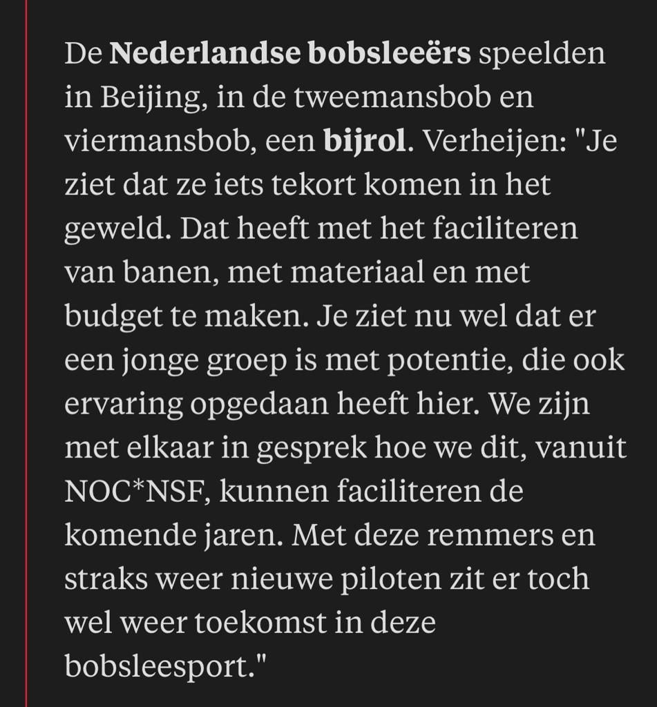 TeamNewCold's tweet image. Dat waren de Olympische Winterspelen met maar liefst zeven sporters van de BSBN. Chef de mission @Carlverheijen stond nadrukkelijk stil bij het brons van @kimberleyb0s en de prestaties van de bobsleeërs. Op naar Milaan 2026! #Beijing2022 #samensterker @TeamNLtweets