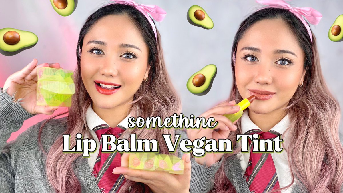 whiteflowerains's tweet photo. LIPAVOCADO Lip Balm Terbarunya Somethinc | LIP SWATCH &amp; Try On ⭣on my youtube 🥑🥑🥑

https://t.co/33C0jFy4hs

#somethinc #somethincforyou @Somethinc4u #makeupreview #lipavocado #skincarereview #makeup https://t.co/5bo5JJ2Deg