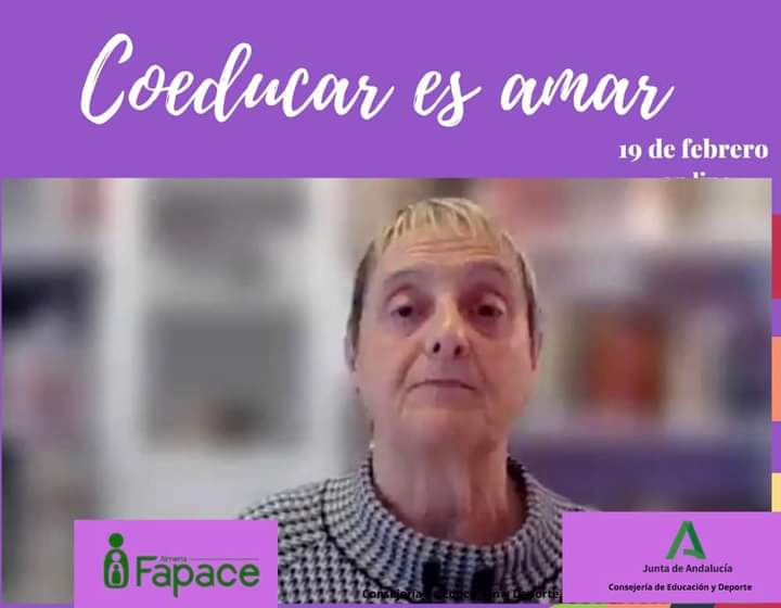 fapacealmeria's tweet photo. Jornada "Coeducar es amar" de #Fapace
Aprendemos  con Teresa Meana la importancia del lenguaje: porque las palabras no se las lleva el viento y lo que no se nombra no existe.🗣
#familiasfapace
#fapacealmeria
#formacion
#coeducación https://t.co/sdhb8CzQ3M