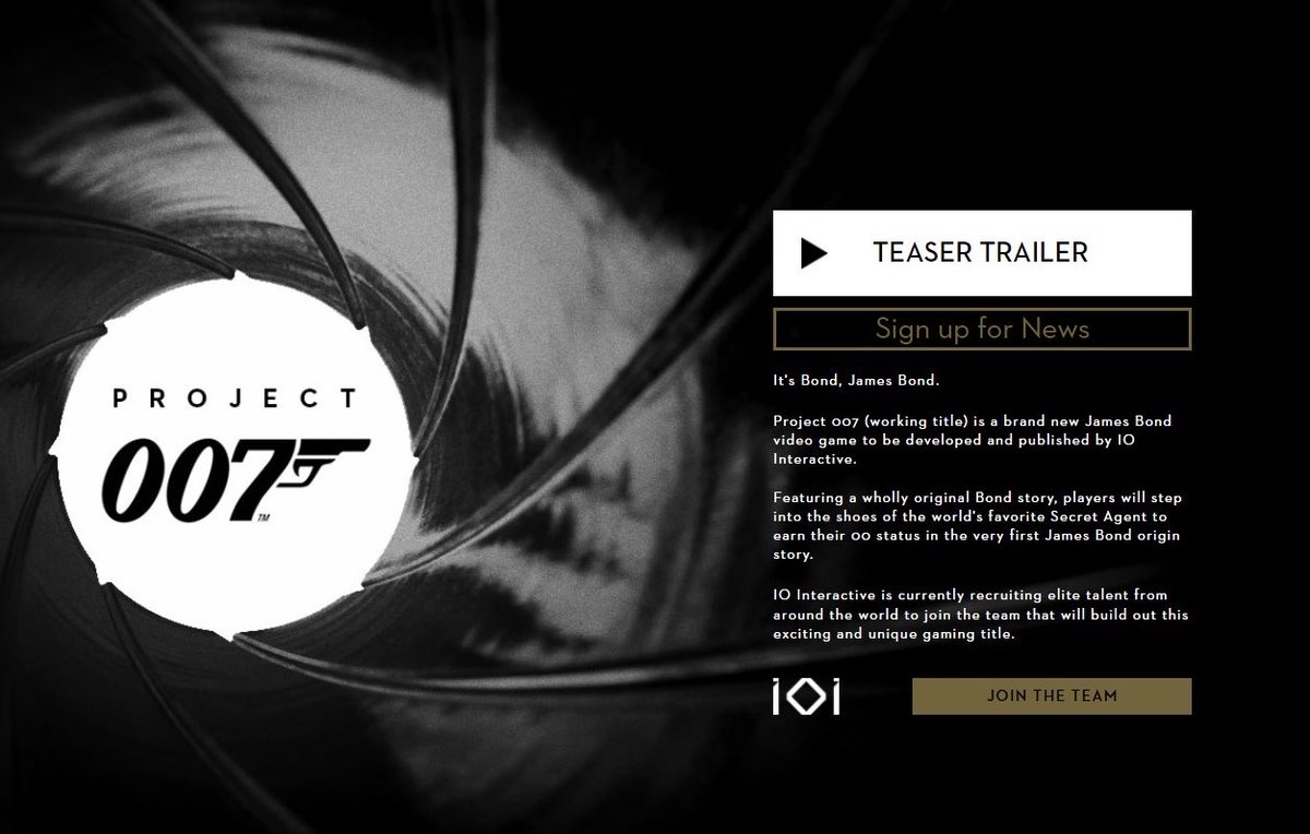 BrandonAshwood's tweet photo. Can't wait for this #jamesbond #007 ⁦@IOInteractive⁩ https://t.co/v7w25CtoXa