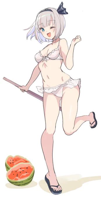 ラクガキ 妖夢に割れるものなどあんまり無い 