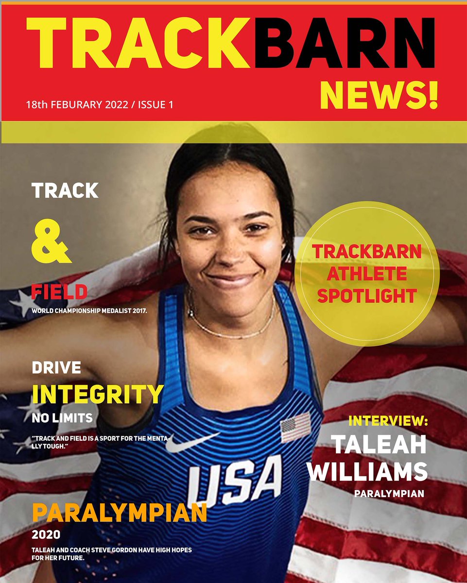 trackbarn's tweet photo. 📰 Check out Trackbarn News' first story on Paralympian Taleah Williams! This athlete spotlight was written by @RobertsonT222 and features @taleahwilliams with quotes from her coach @TachyonAthletik
Full Story in bio!
#trackbarn #trackbarnnews #trackbarnathlete #trackbarnfamily https://t.co/wQi0aLk8Yt