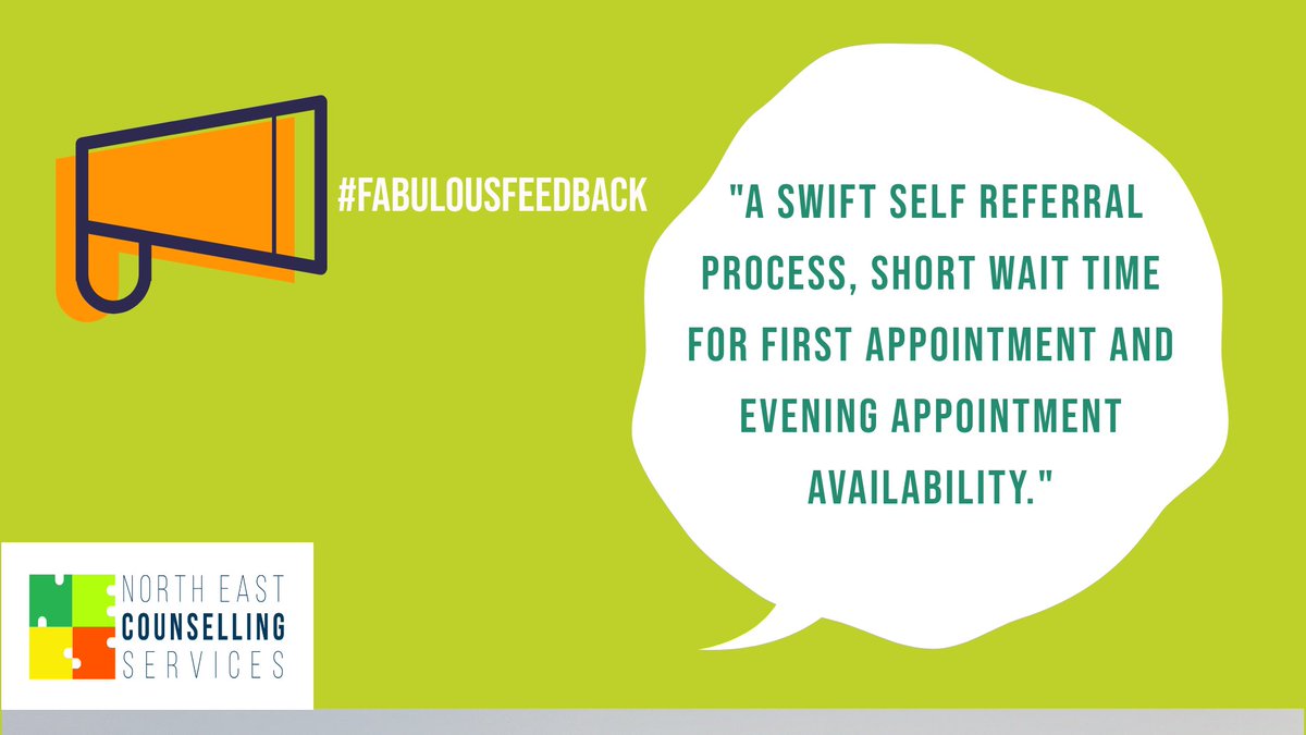 We love that we help so many people

#fabulousfeedback

necounselling.org.uk
