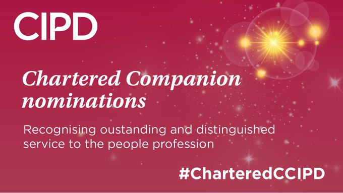 cipdireland's tweet photo. Do you know a #CIPD Chartered Fellow who has made a lasting & positive impact to the advancement of the #PeopleProfession throughout their career?
Nominate them for the highest accolade in #HR and people development!
#CharteredCCIPD 2022 now open!
https://t.co/VlZyaSbNpR https://t.co/qiKG661IoW