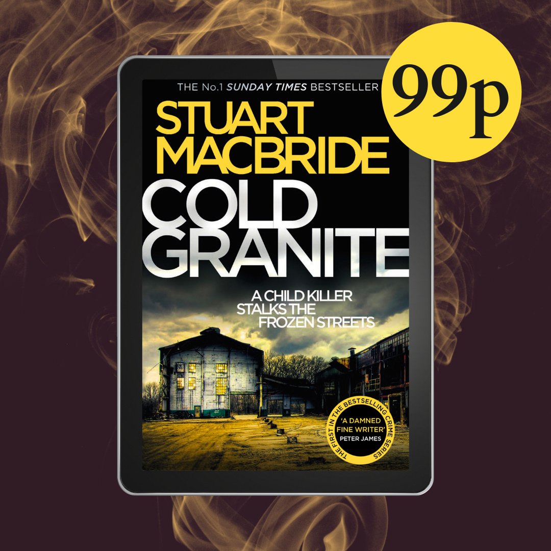 HarperCollinsUK's tweet photo. #ColdGranite is the very first Logan McRae novel in the No.1 bestselling crime series from Stuart MacBride – and it’s now at a fantastic price on ebook for a limited time.
Don't miss out: https://t.co/MzGqruWDw9 https://t.co/p6YmuNRggA