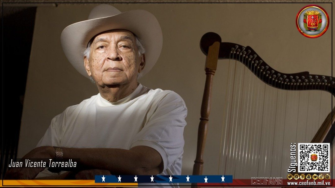🗓️#20Feb de 1917|| Nace el músico y compositor Juan Vicente Torrealba, considerado uno de los artistas más importantes de la música tradicional venezolana. Entre sus temas están: "La potra zaina, Mujer Guayanesa y Sinfonía en el palmar". #UnidosVenceremos