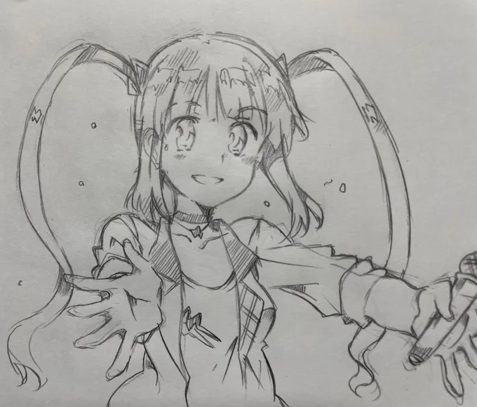 絵にするとこんな感じです...ほんと一瞬なんですけどとてもエモいのでみんな見てみて https://t.co/X5fISrYifl 