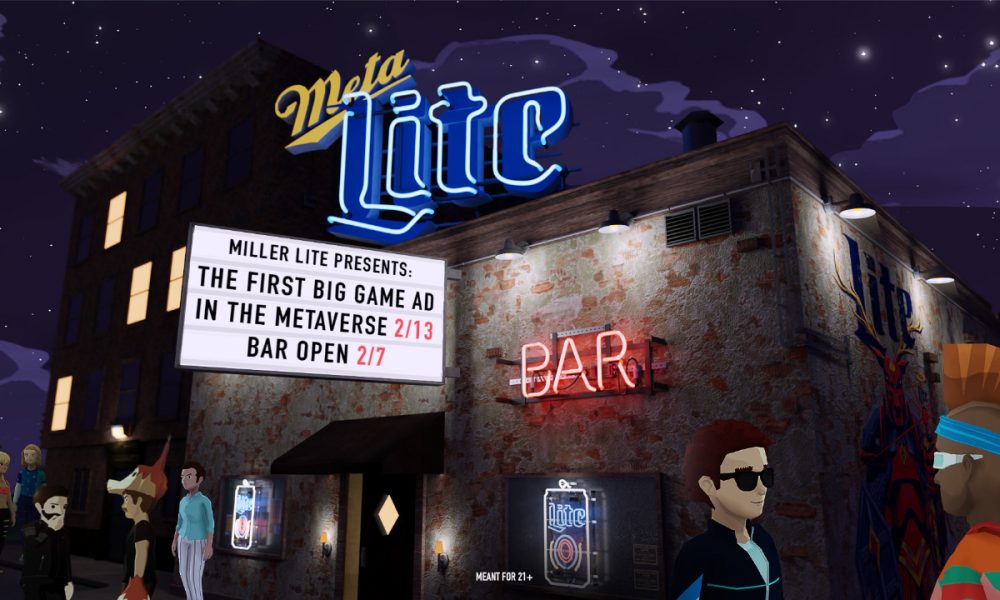 I´m giving away 3 Miller Lite Shirts #wearables for #Decentraland from the #SuperBowl2022 🏈 event on #DCL in their new #Metaverse bar.

To enter:
🔸 Follow me
🔸 Retweet & Like
🔸 Tag frens

I will draw the 3 winners via TwitterPicker Feb 25th🎉
#NFT #NFTGiveaway #millerlite