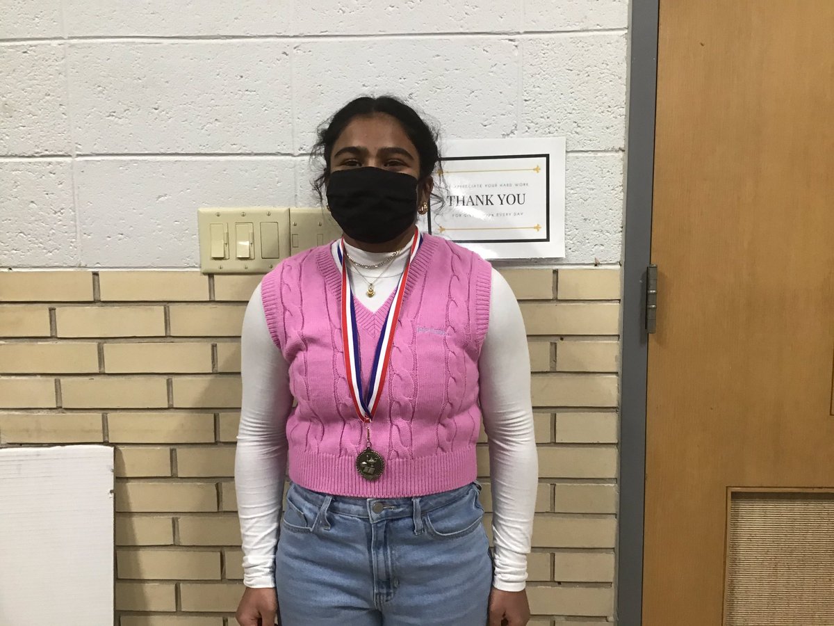 whmsforensics's tweet image. Aarav/Adi earn 1st in Group Improv, Aarush 3rd in Humorous Solo, Krisha 1st in Persuasive!