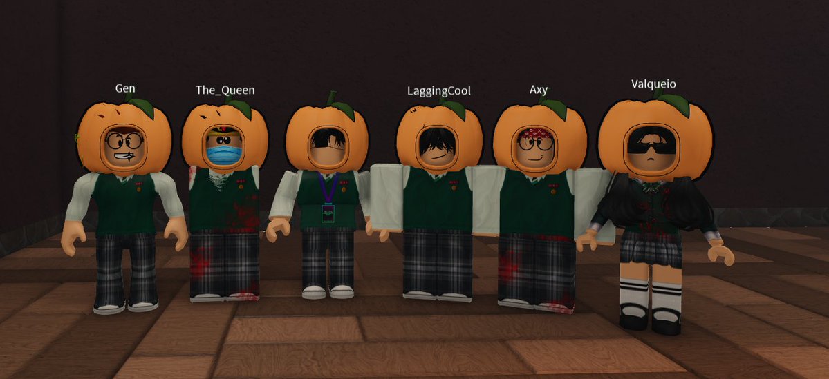 Field trip 2.0 🧟‍♂️🧟‍♀️
with <a href="/genardrblx/">Genard🇵🇭</a> <a href="/Axyhner/">Axyhner</a> @COOLLIFEBOY <a href="/xFrenchbaguette/">Valqueio</a> @EIIR_Lox