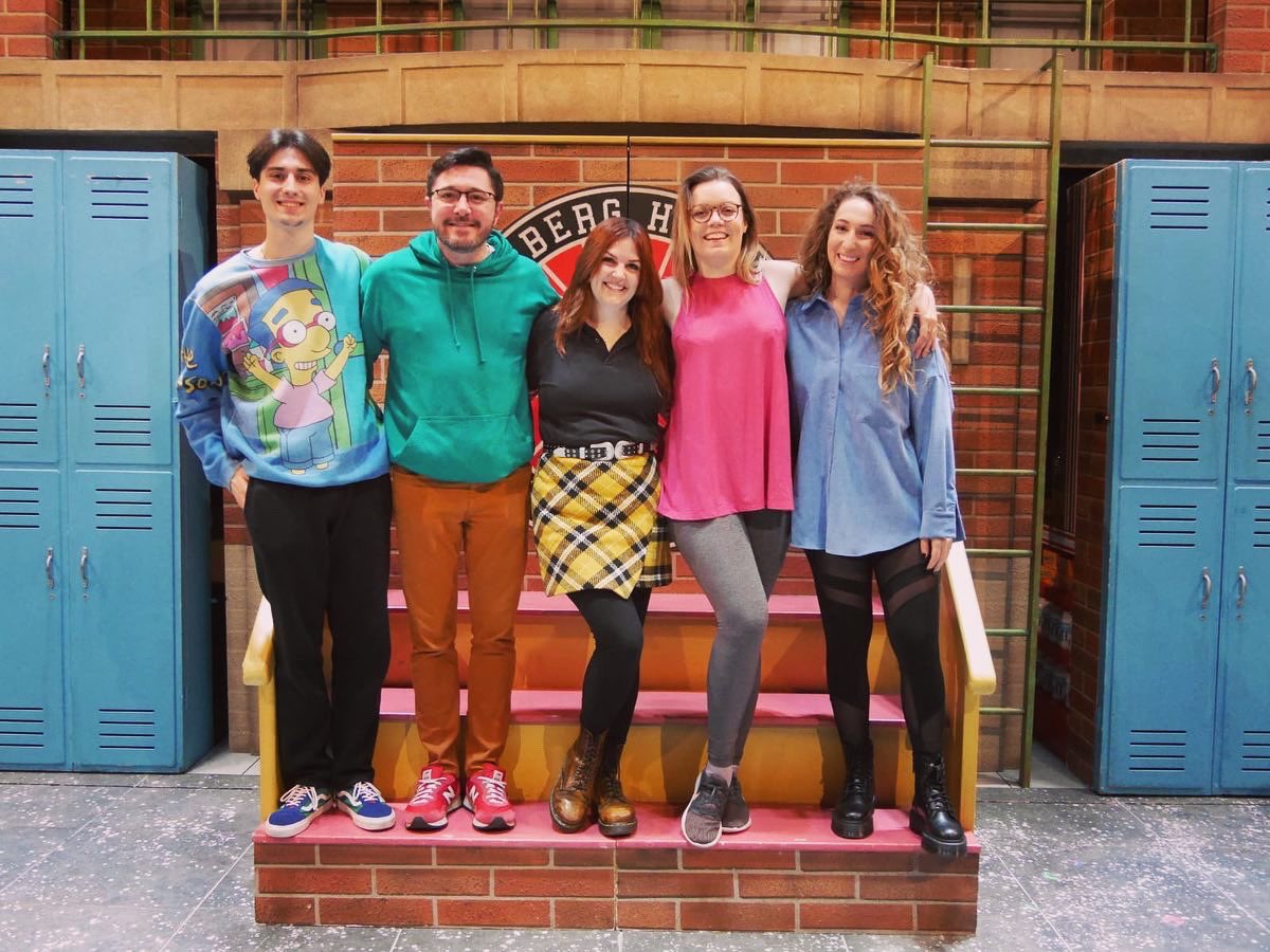 Kierbro's tweet photo. We the students of #WesterbergHigh… the class of 21/22 @HeathersMusical #heathers #heathersmusical https://t.co/dgtYRcIKOV
