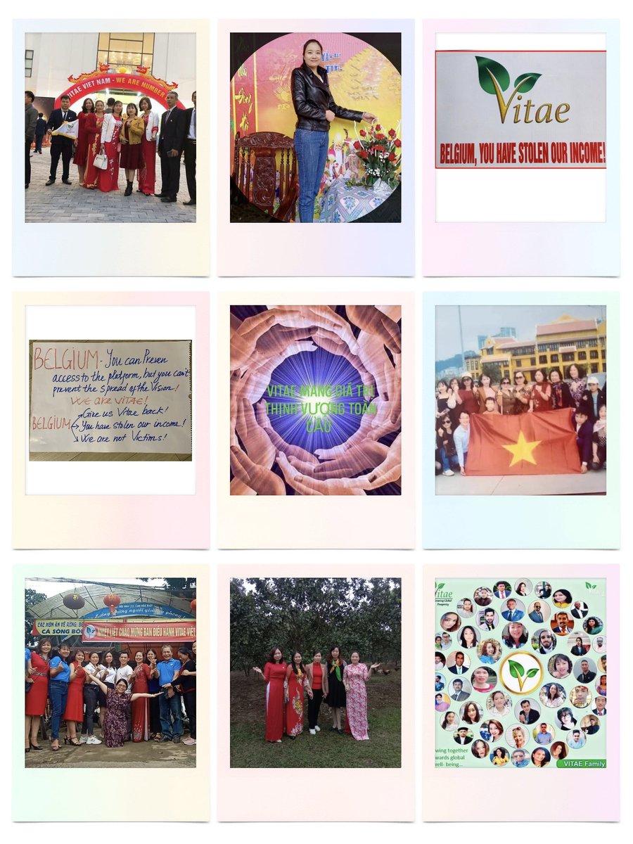 TrngThVit4's tweet photo. Ngành tư pháp Bỉ hãy trả lại công bằng và hạnh phúc của 230.000 thành viên #Vitae! Hãy trả lại #Vitae cho chúng tôi. @Europol 
@BelOecdUnesco
@BelgiumMFA 
@BelgiuminVienna 
@BelgiumUN
@fodspfbosa
@FOD_Justitie
@policefederale 
@jior4justice https://t.co/c9zlpFnSFM