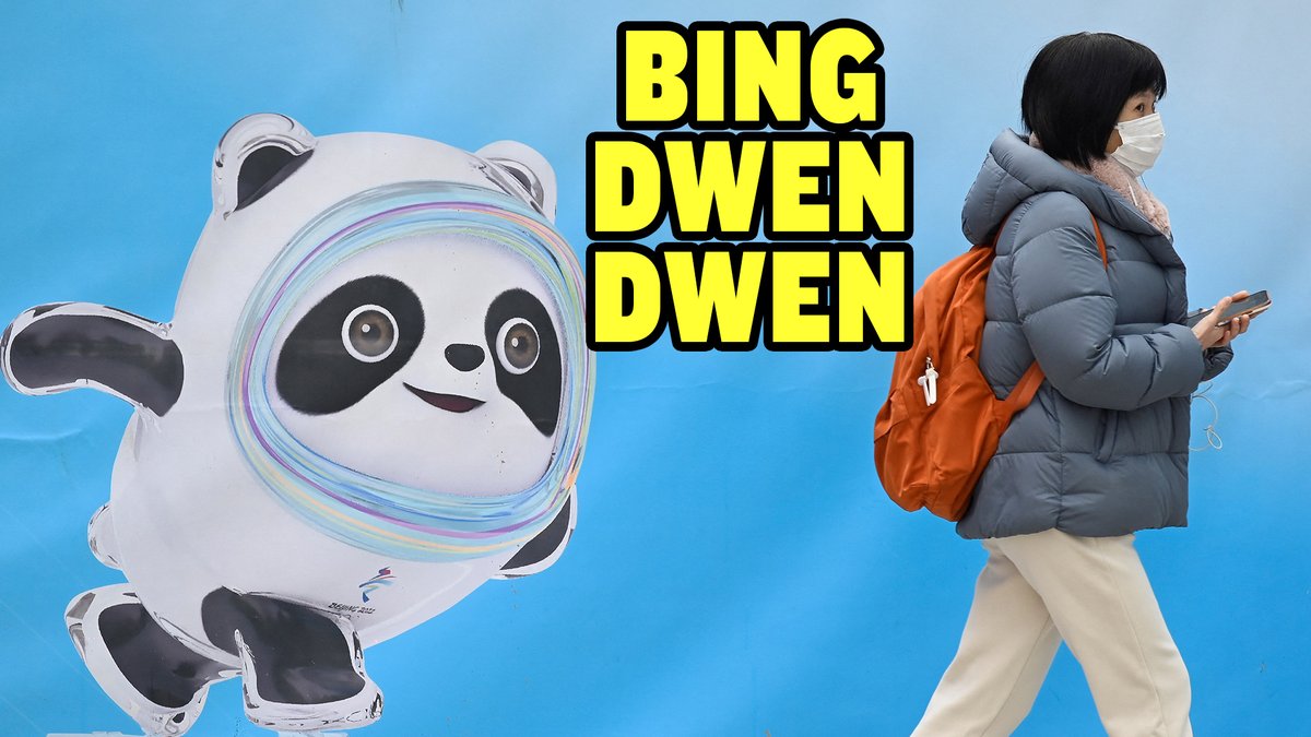 Cute or Creepy? China’s Olympic Mascot Bing Dwen Dwen youtu.be/nvaN5NVY1Eo #china #OlympicWinterGames #BingDwenDwen