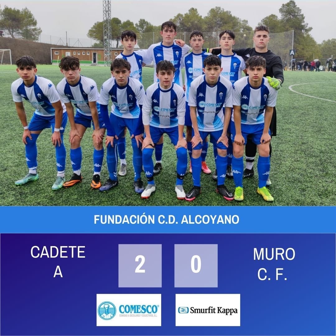 FAlcoyano's tweet photo. ⚽⚽💙💙 Triunfo de nuestro Cadete "A" https://t.co/Ig7qwzCQ4n