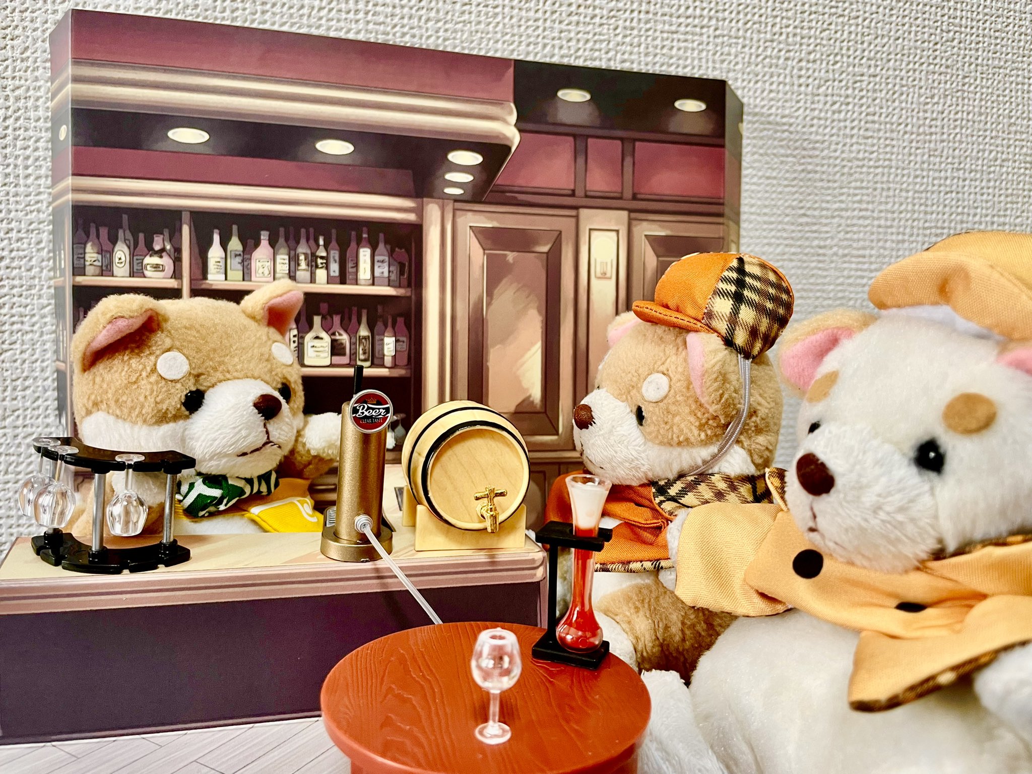 Daisoよりseria派 Detective Work 探偵のお仕事 マスターあの夜の事を訊いてもいいかな あんた方この街は初めてかい ぬい撮り しばっころ 柴犬 いぬいらすと 犬好きな人と繋がりたい イラスト イラスト好きな人と繋がりたい 犬イラスト