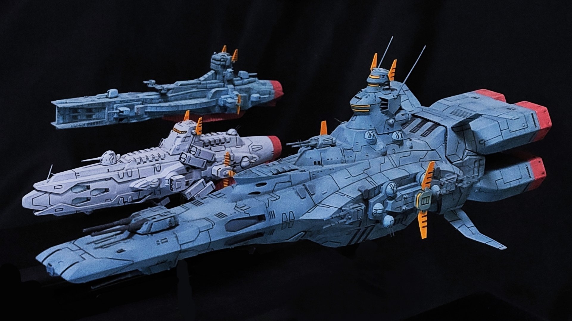 ガンプラ完成品】マゼラン級戦艦｜模型・プラモデル