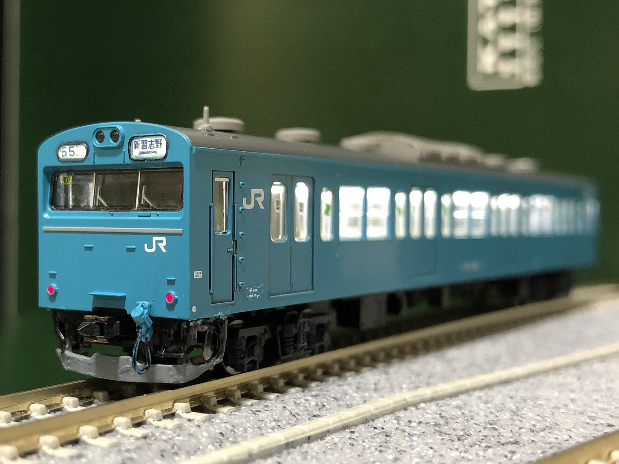 京葉線103系ケヨ307編成を作る・6 - アルの鉄道模型工廠