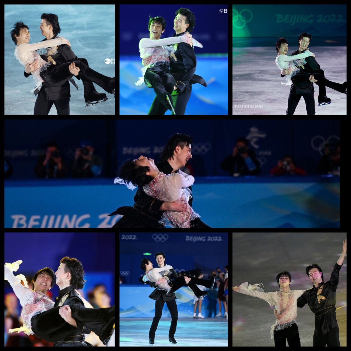 peaceandloveszd's tweet photo. Can I tattoo it on my skin PLS??! #Beijing2022 #YuzuruHanyu #羽生結弦 #PrincessCarry 🥰 https://t.co/JEJOi4d5cz