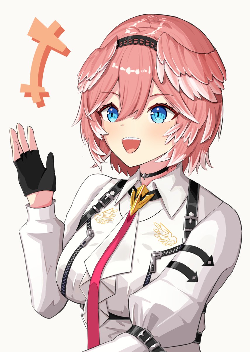 鷹嶺ルイ 「楽しそうに話す感じの幹部描いた #Luillust 」|あめのっちのイラスト