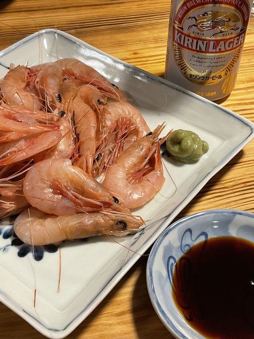 西伊豆のトロえびを('3')食すよ! 