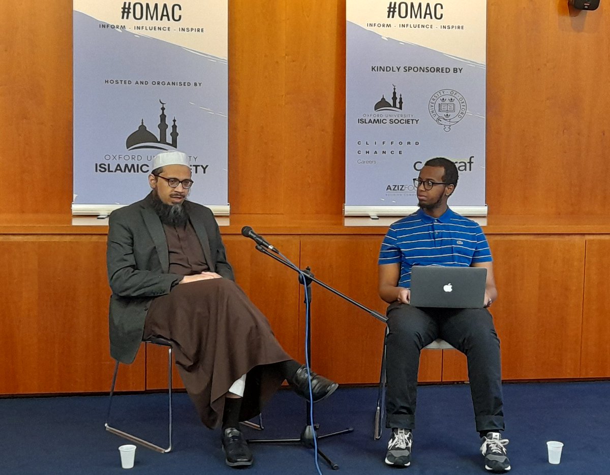 What better way to kick off day 2 of #OMAC2021 than a talk by Sheikh Ibrahim, Imam at the Oxford Centre for Islamic Studies and our Muslim Chaplain! 🕌
<a href="/OCISOxford/">Oxford Centre for Islamic Studies</a> <a href="/OxOutreach/">Oxford Undergraduate Admissions</a> <a href="/UniofOxford/">University of Oxford</a>