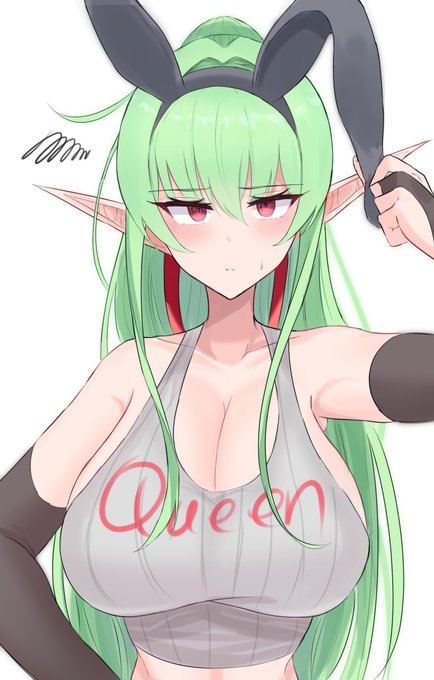 クインさん
もうバニーはやめろとのこと 