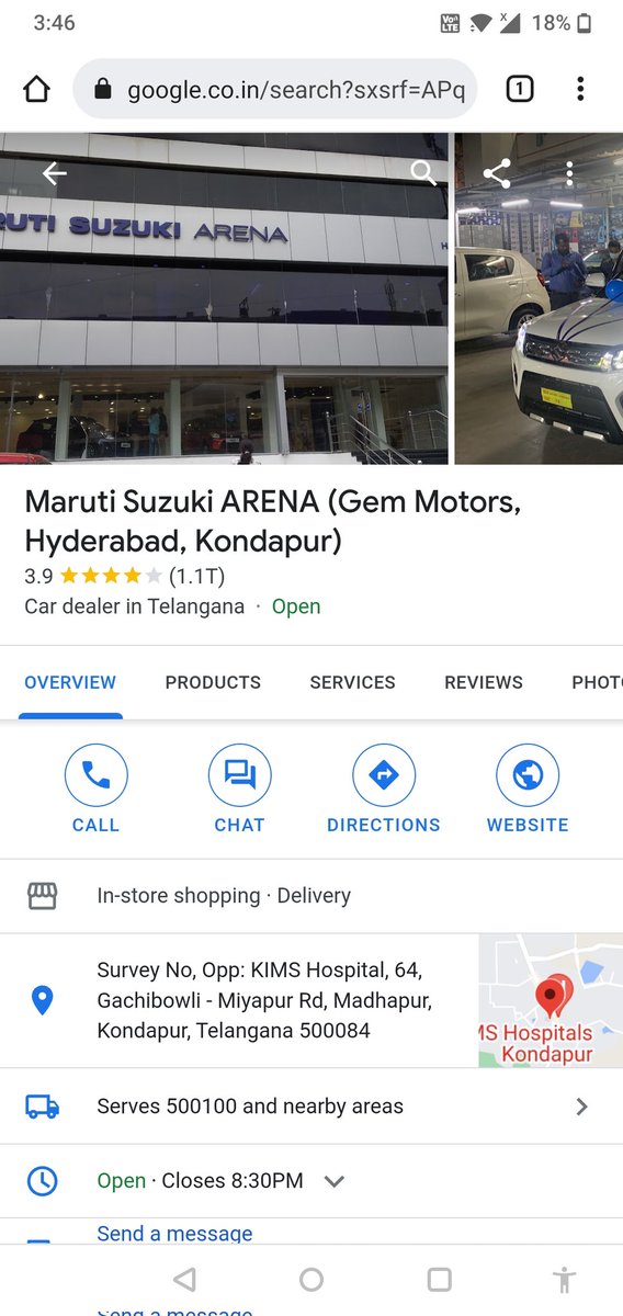 Samudrala050's tweet photo. @Maruti_Corp  
, @Gem_Motors
Worst Service by GEM motors Hyderabad Kondapur , they wil spoil your vehicle and charge double for your service https://t.co/yj85srVOsK