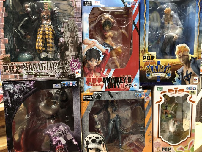 おもちゃtwitter更新いたしました ワンピース入荷情報 Pop 船医者マルコ キャロット バルトロメオ キッド 非公認 ルフｨ トラファルガーロー お宝中古市場 山形天童店