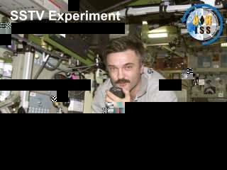 F4ECA's tweet image. #ISS SSTV Experiment 437.800MHz  KG-STV