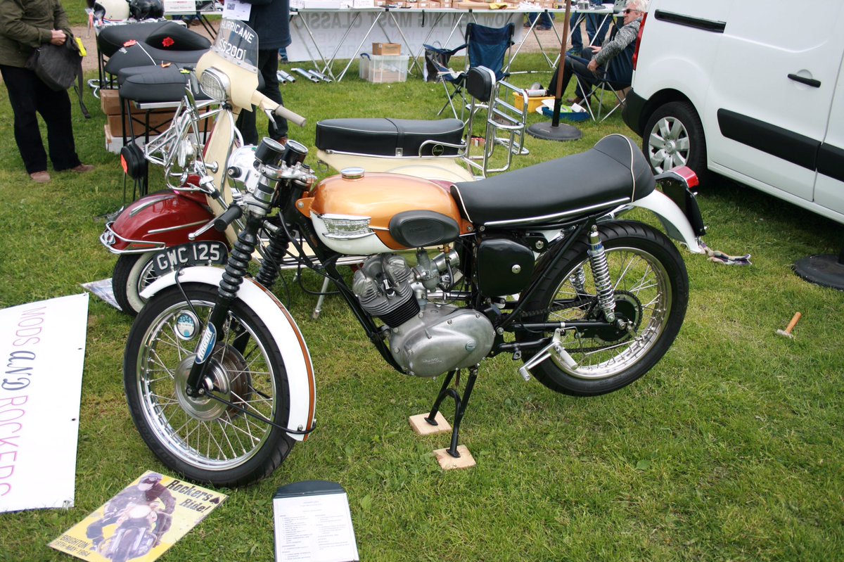 sguyclarke's tweet photo. @GordonGD15 @YorvikTriumph This was taken at a show in Peterborough a few years back. With a rev counter? https://t.co/f047V93uGB