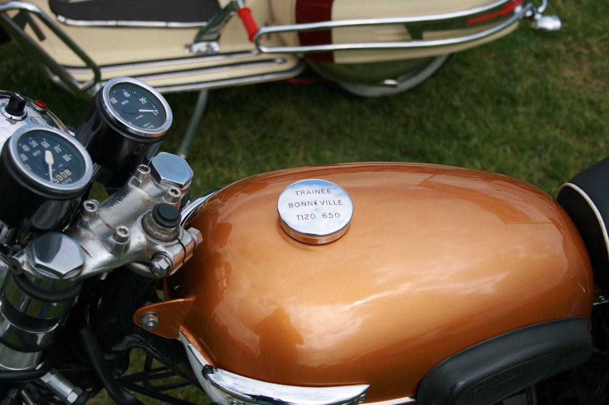 sguyclarke's tweet photo. @GordonGD15 @YorvikTriumph Take a look at the petrol cap. Someone has a real sense of humour 😆 https://t.co/uLtNfFKo3R