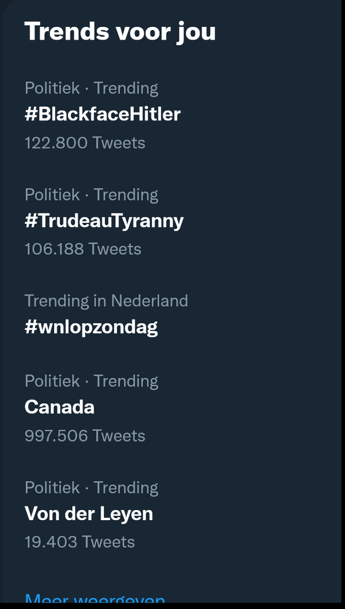 Freddie de Boer (@frederikdeboer) on Twitter photo #BlackFaceHitler is trending number 1 in the Netherlands as well. 😆😂
<a href="/catturd2/">Catturd ™</a> #BlackFaceHitler is trending number 1 in the Netherlands as well. 😆😂
<a href="/catturd2/">Catturd ™</a>