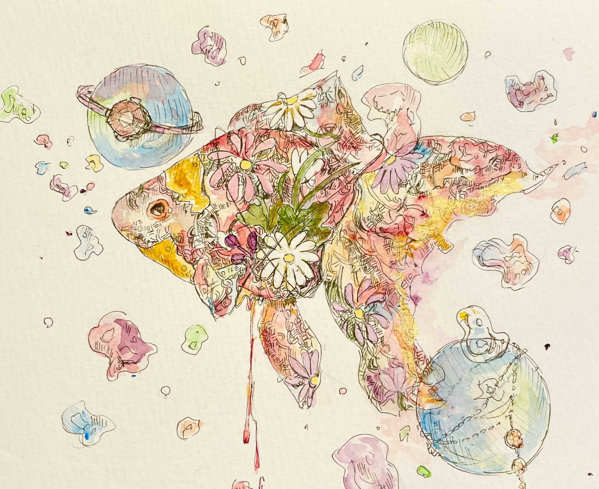 金魚イラスト Twitter Search Twitter