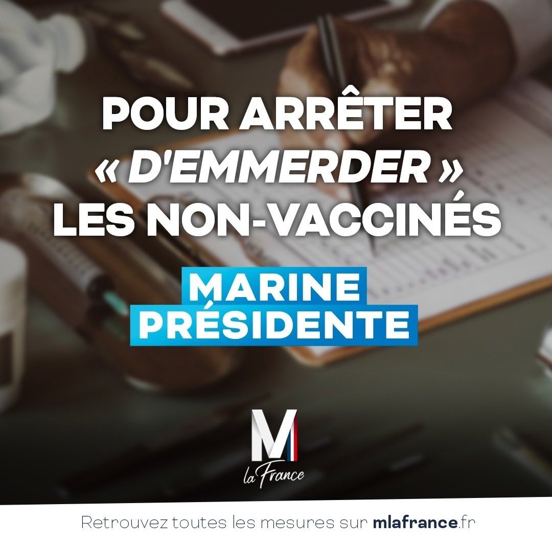 #MarinePresidente #AvecMarine