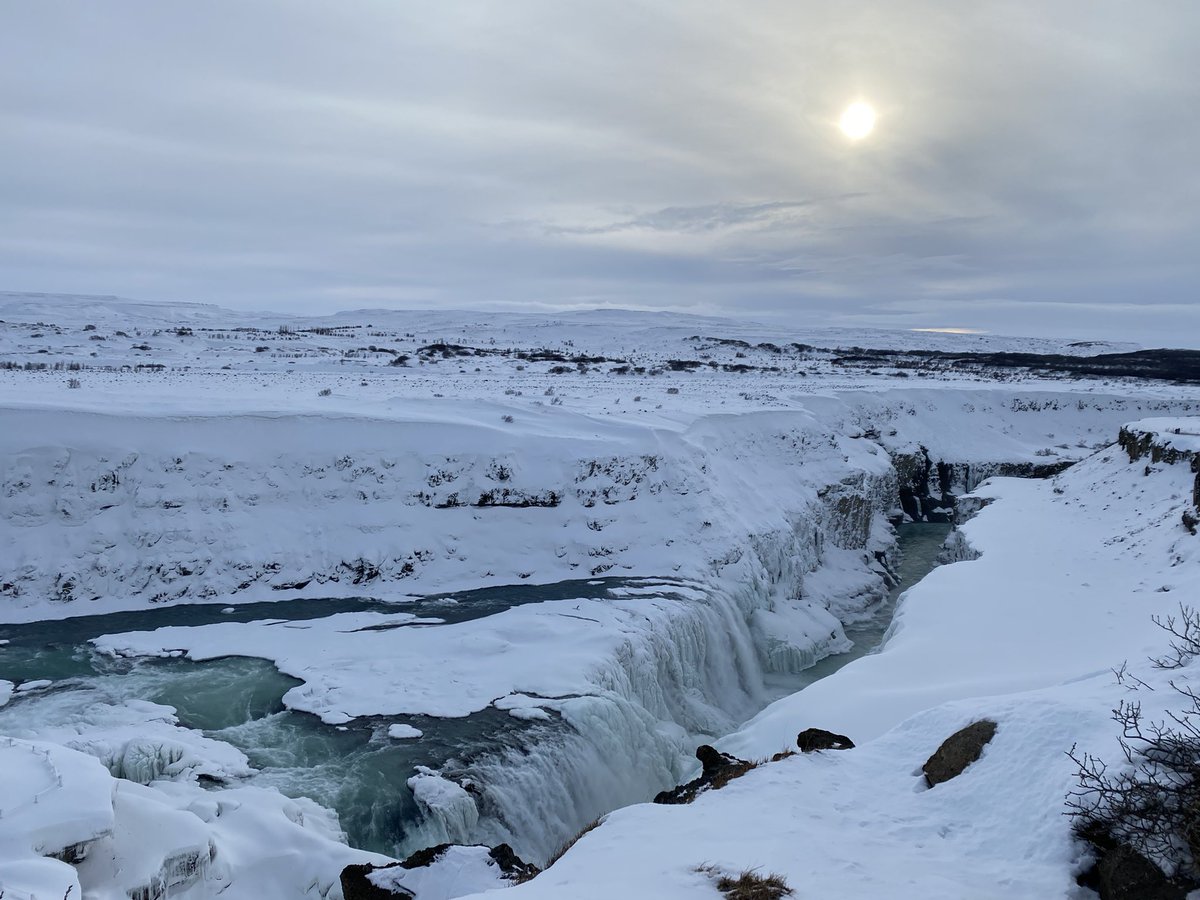 MandyD_Hughes's tweet image. Good morning everyone #GullfossWaterfall #Iceland ❄️💙