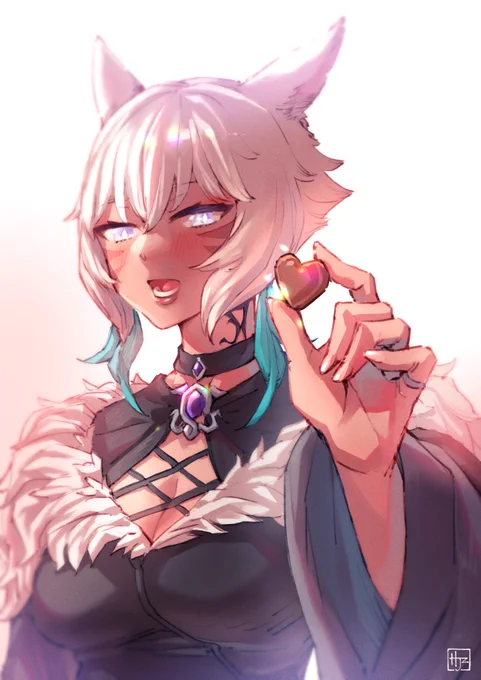 まったく、仕方ないわね…。
ほら、あ～ん....
#FFXIV #FF14 #ヤシュトラ 