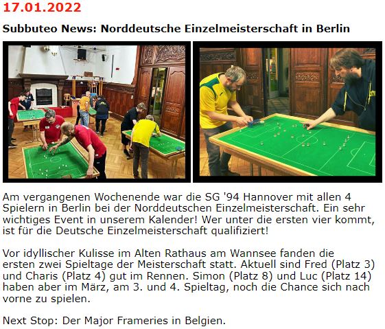 Sg94H's tweet photo. Bericht über das erste Wochenende der Norddeutschen Meisterschaft 2022
Wir haben uns zum ersten Mal als gesamtes Team getroffen 🥳 https://t.co/gHwcmnnC6H