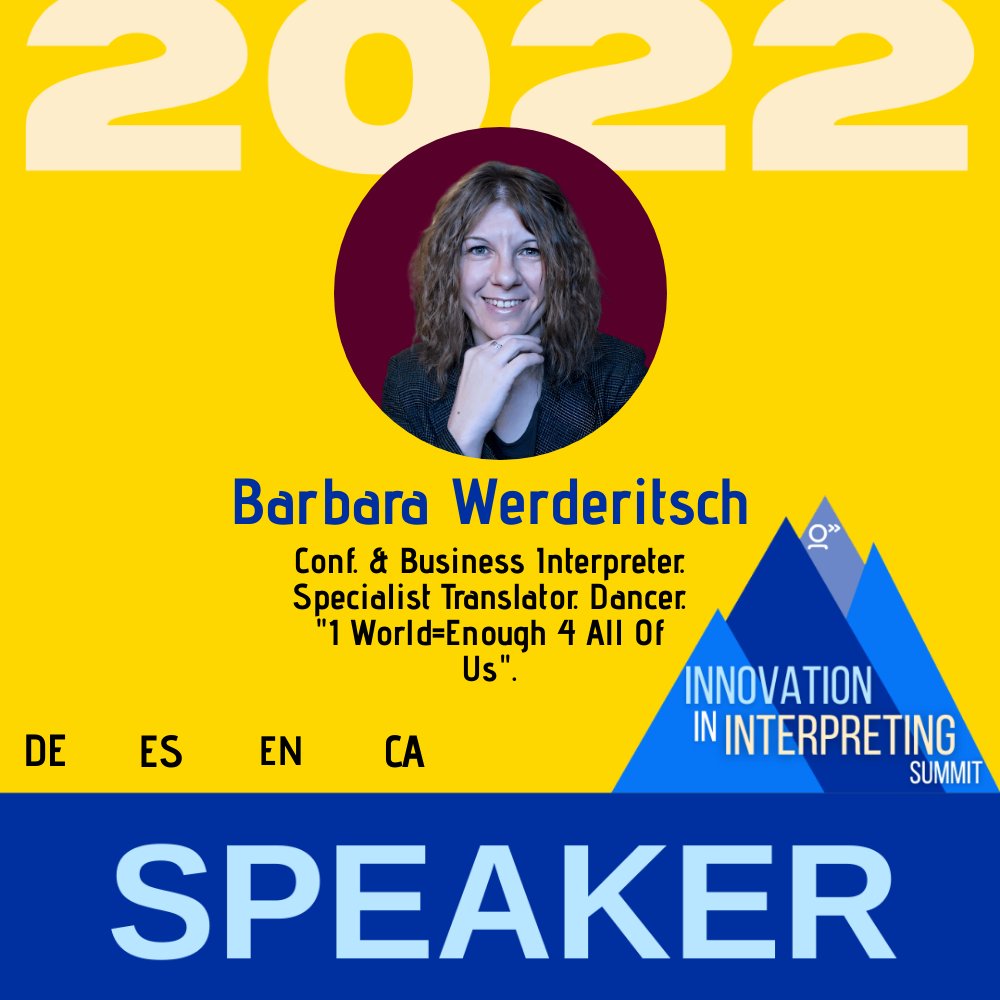 BWerderitsch's tweet photo. Dear #1nt #1rnt #xl8 Colleagues, interested in boosting your #socialmediaoutreach?
#Broadening your #horizons and #networks?
All possible without too much time investment, taking a few things into account,-)
See you #InnovationInInterpreting?
Tx @Goldsmith_Josh. #terps #terplove https://t.co/6CV7CrrYVc
