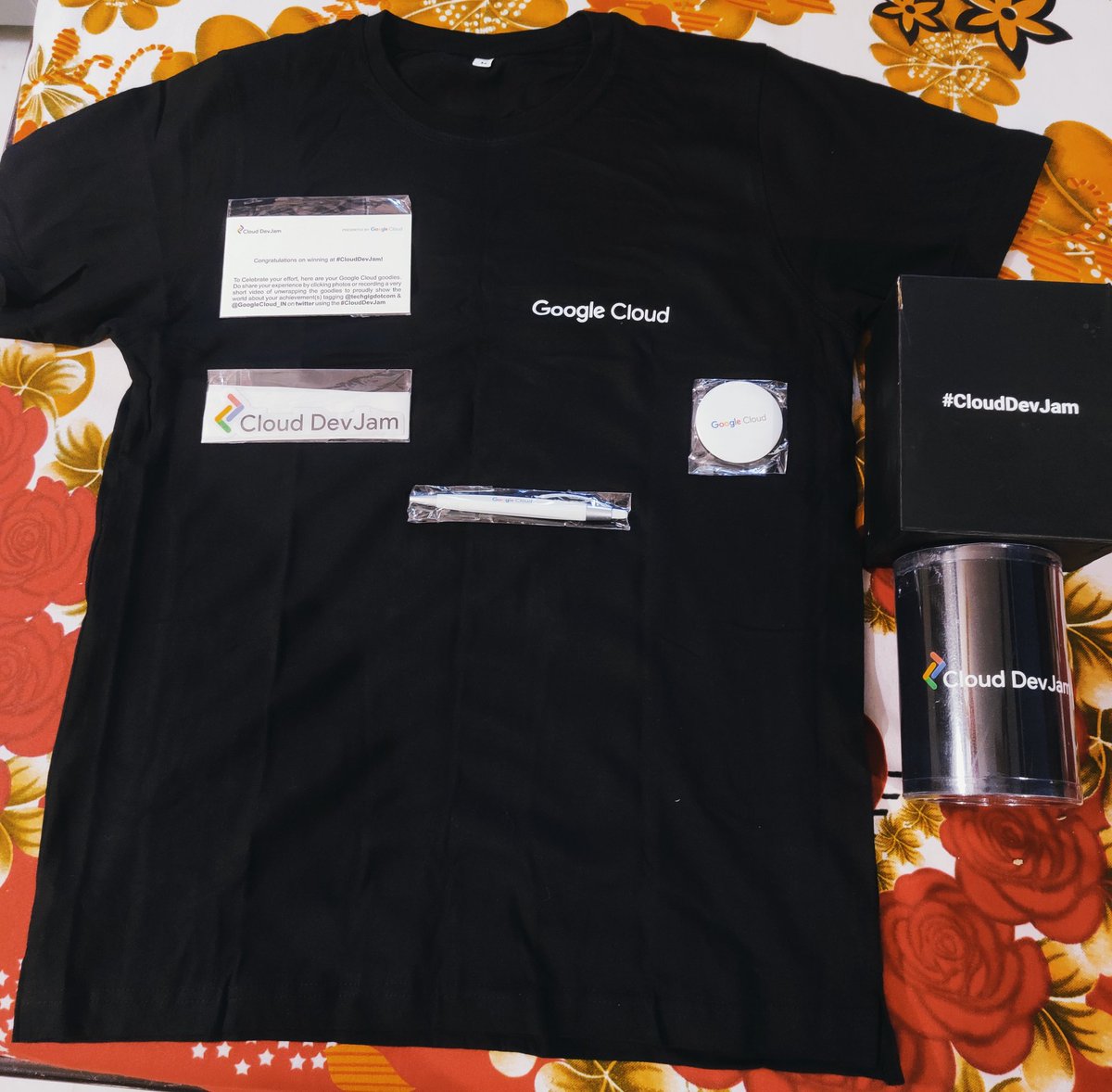 Abhishe89636035's tweet photo. New gift added in #myclouddiary ..😘😘.
🥷🥷A dream does not become reality through magic; it takes sweat, determination, and hard work.🦾🦾
@GoogleCloud_IN
@GoogleDevsIN @googlecloud @techgigdotcom #CloudDevJam https://t.co/L3ka1Lezk9