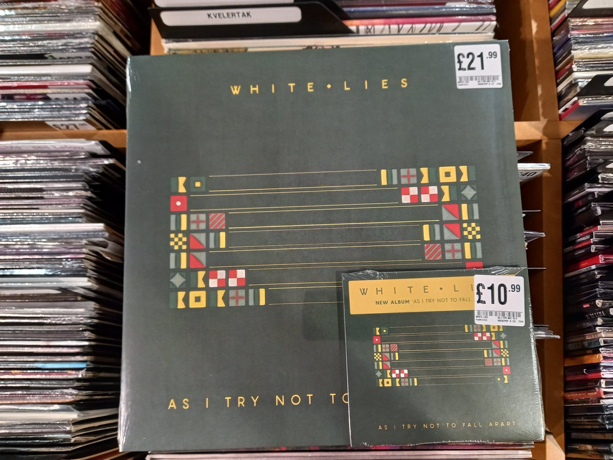 hmvCarlisle's tweet photo. #NewMusicAlert #Newmusic from @whiteliesmusic #asitrynottofallapart avaliable on CD and Vinyl in store now @FeatureCumbria @TheLanesSC https://t.co/eGLo1oL0sV