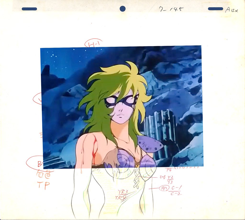 Randal_Pi's tweet photo. Update de collection avec le #Doga de #Shaina d’#Ophiucus du 1er épisode de #SaintSeiya #LesChevaliersDuZodiaque #Cels #Cel #ArakiPro #ShingoAraki #Anime #Animation #聖闘士星矢 #セイントセイヤ #蛇遣い星座のシャイナ #シャイナ https://t.co/cncGV5icMs