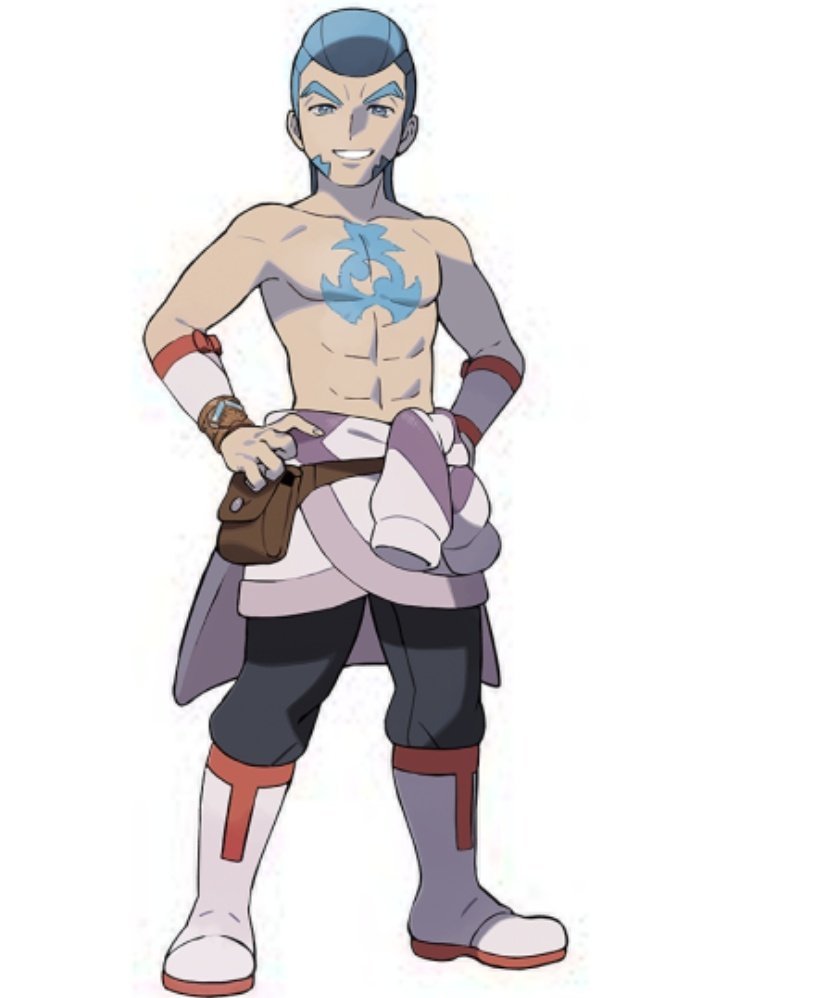 Pecs of the day is Gaeric from Pokemon Legends: Arceus!, image size:825x998