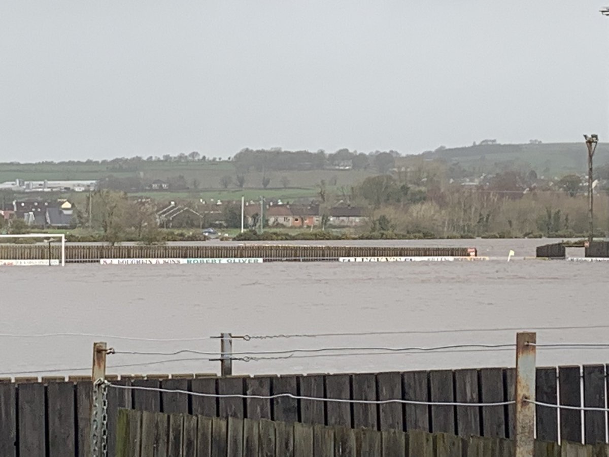 Severe flooding has hit the Derg valley. Roads, homes, business premises and unfortunately our grounds have all been affected.