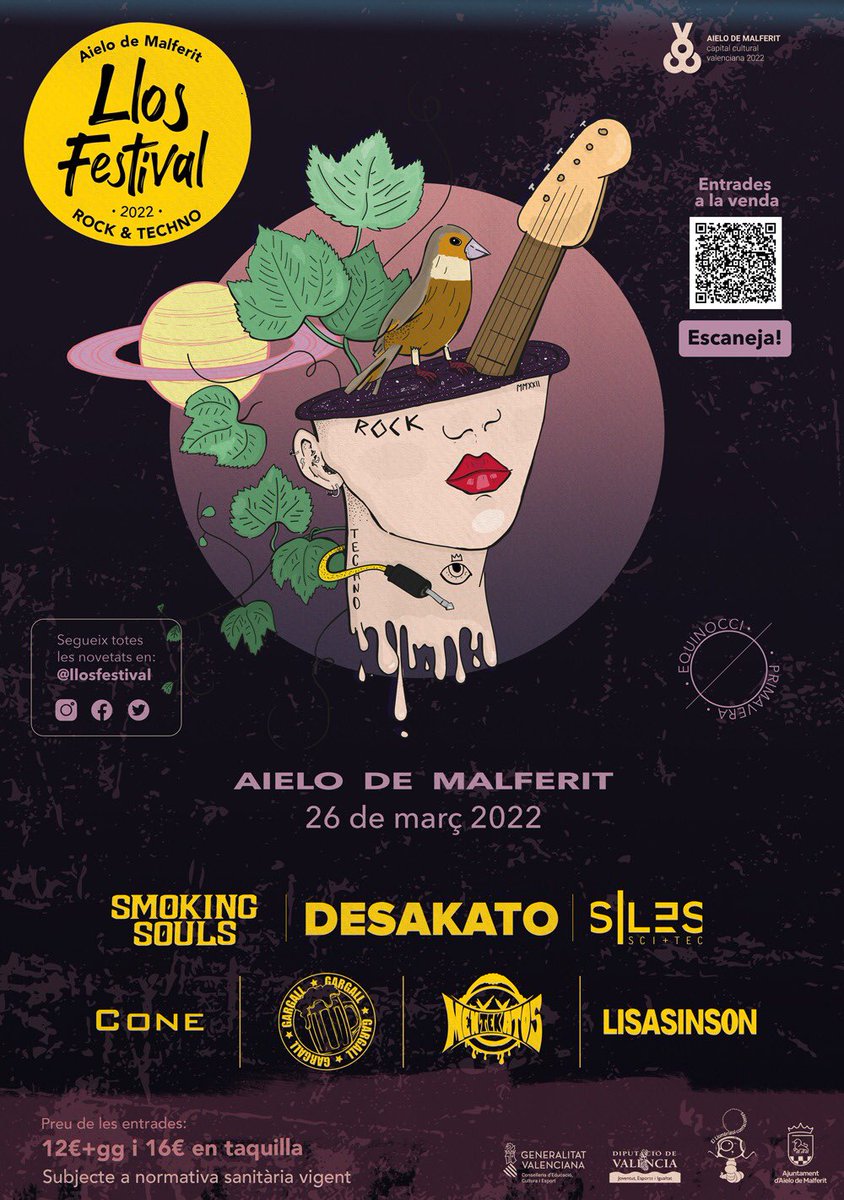 llosfestival's tweet photo. 🔥LLOS FESTIVAL🔥

Així queda el cartell després de confirmar a @desakatorock! Els asturians ens deixaran amb la boca oberta amb el seu potentíssim directe!💥 https://t.co/8Uq41K1mmC