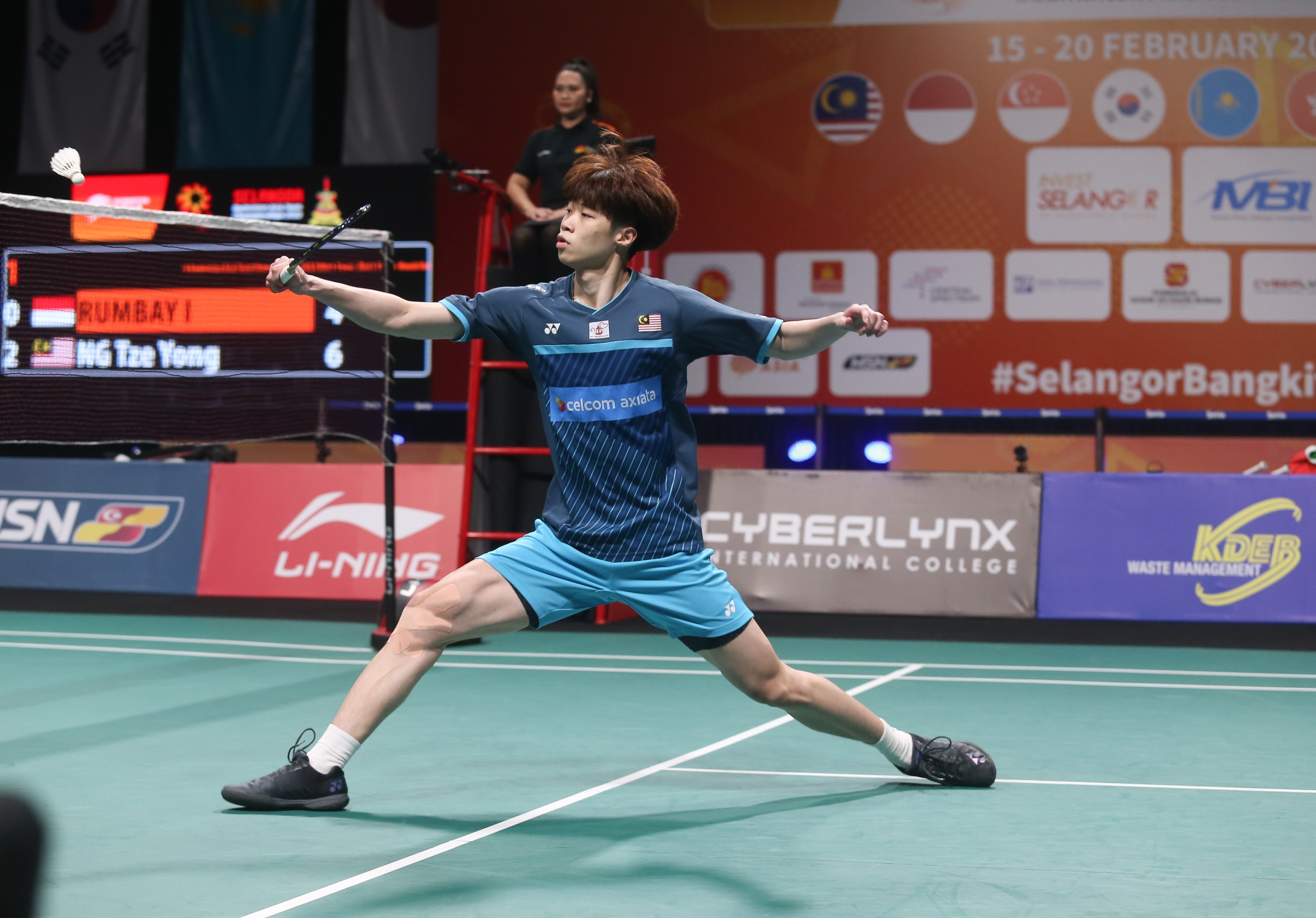 Badminton malaysia vs indonesia