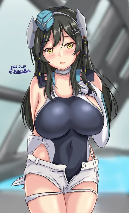親潮さん
#艦これ版深夜の真剣お絵描き60分一本勝負
#艦これ版真剣お絵描き60分一本勝負_20220220
#親潮 