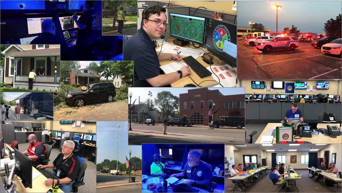 Today is the start of Emergency Management Appreciation Week.  We appreciate our dedicated staff and volunteers who constantly make self-sacrifices to provide support to the public, municipalities, county departments, and other stakeholders.