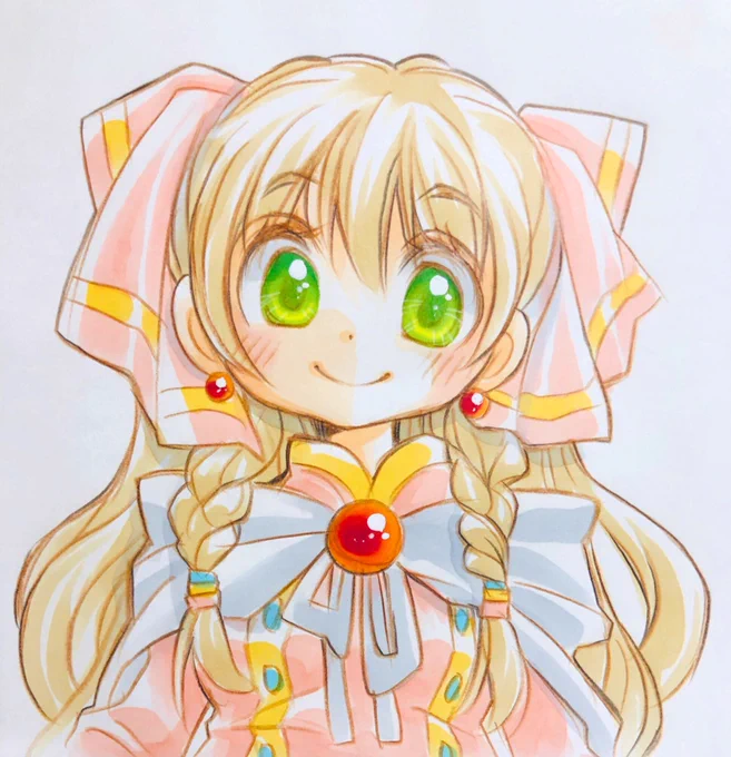 🎀✨
(絵を上げる時特に書くこともなくていつも絵文字ですみません…) 
